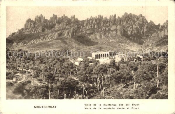 Montserrat Kloster muntanya Bruch