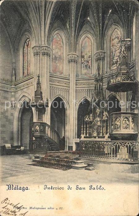 Malaga Andalucia San Pablo Interior