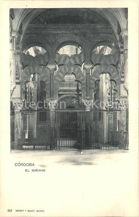 Verlag Hauser Y Menet Nr. 682 Cordoba El Mirahb