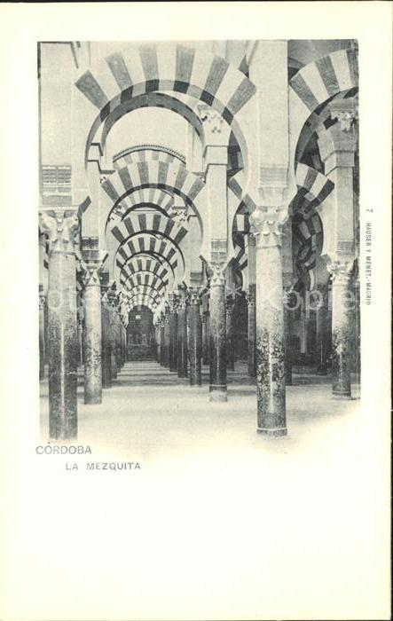 Verlag Hauser Y Menet Nr. 7 Cordoba La Mezquita