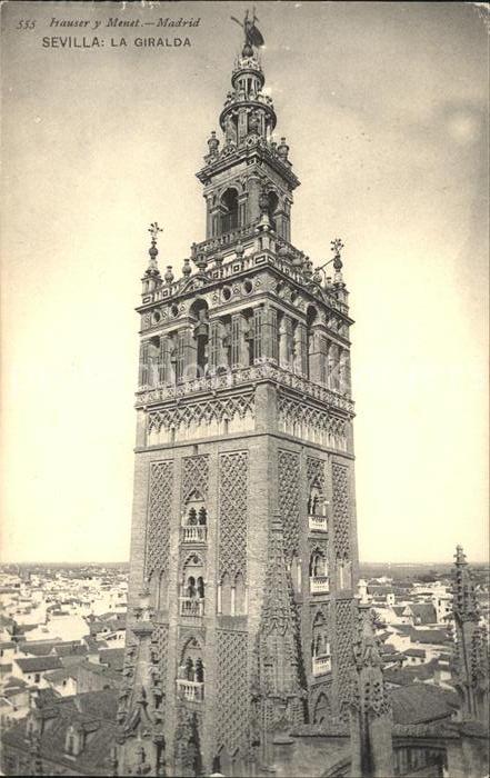 Verlag Hauser Y Menet Nr. 555 Sevilla La Giralda