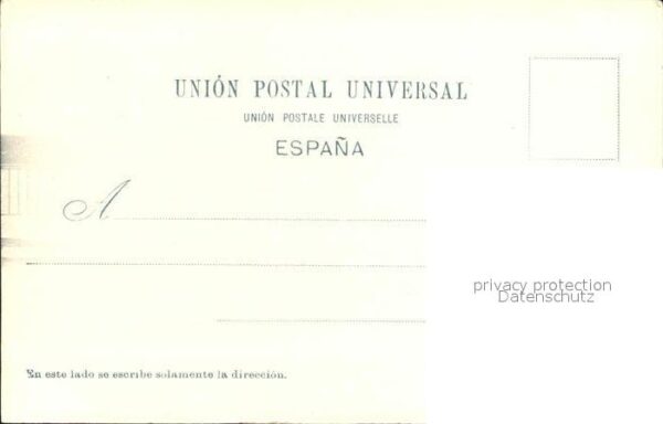 Verlag Hauser Y Menet Nr. 638 Barcelona Montjuich – Bild 2