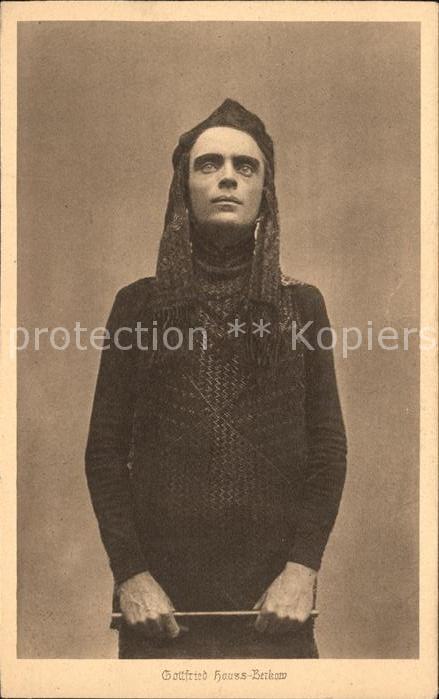 Schauspieler Gottfried Haass-Berkow