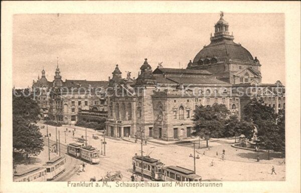 Strassenbahn Frankfurt am Main Schauspielhaus Märche