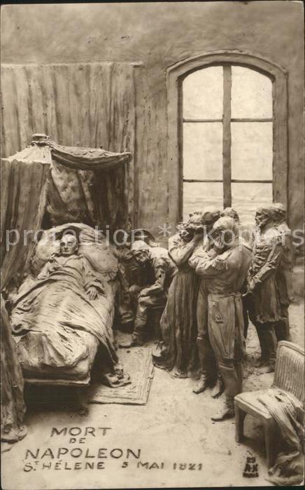 Verlag Noyer (AN Paris) Nr. Mort de Napoleon St. Helene 5. Mai 1821