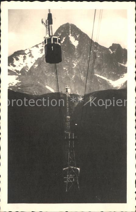 Seilbahn Vysoke Tatry Lanova draha Lomnicky stit