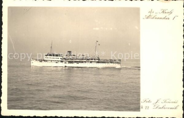 Dampfer Oceanliner S/S Kraly Aleksander I.
