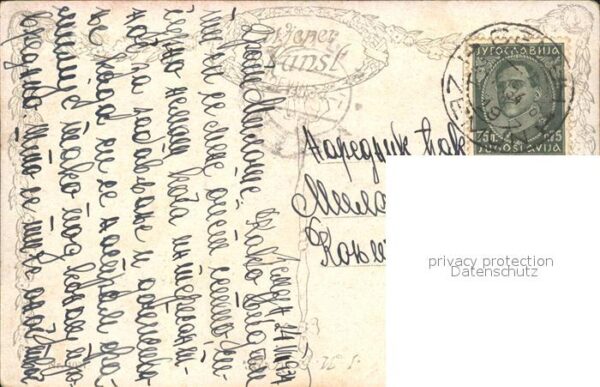 Verlag Wiener Kunst Nr. 1007 Gottlieb v. Kempf Versteckenspiel – Bild 2