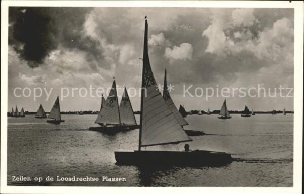 Segeln Segelboote Zeilen op de Loosdrechtse Pl