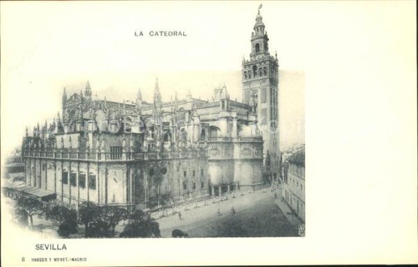 Verlag Hauser Y Menet Nr. 8 Sevilla La Catedral