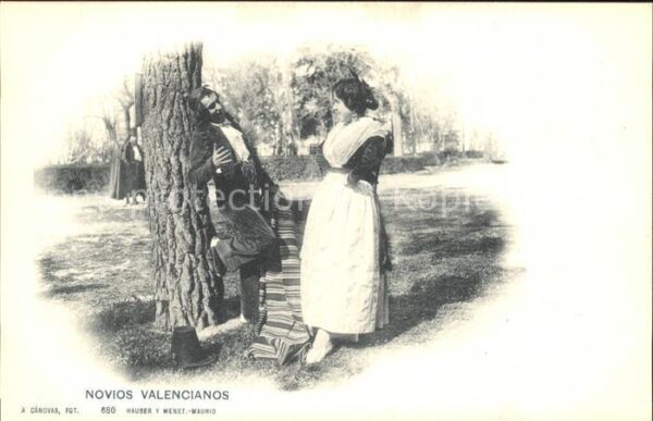 Verlag Hauser Y Menet Nr. 680 Novios Valencianos