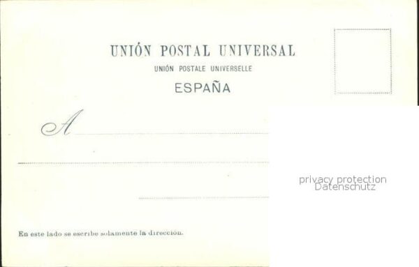 Verlag Hauser Y Menet Nr. 45 Monastero del Escorial Patio de Los – Bild 2