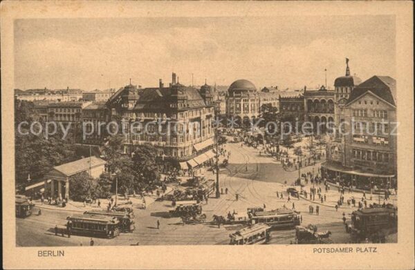 Strassenbahn Potsdamer Platz Berlin
