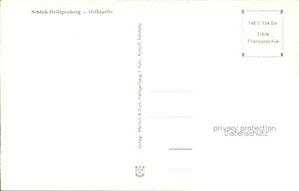 Kirchenorgel Schloss Heiligenberg Hofkapelle – Bild 2