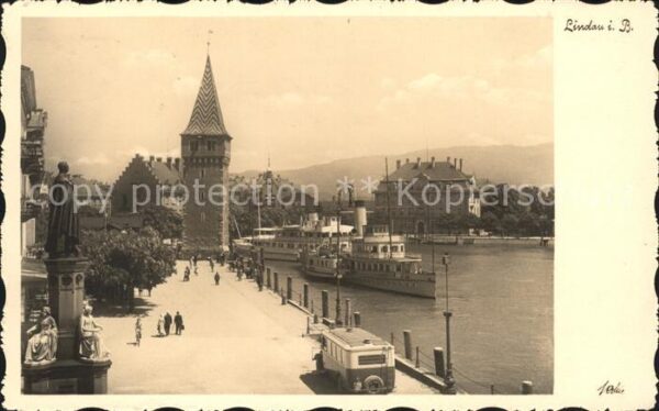 Dampfer Binnenschifffahrt Lindau im Bodensee
