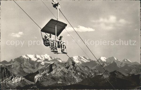 Sessellift Beatenberg-Niederhorn Blümlisalp Dolden