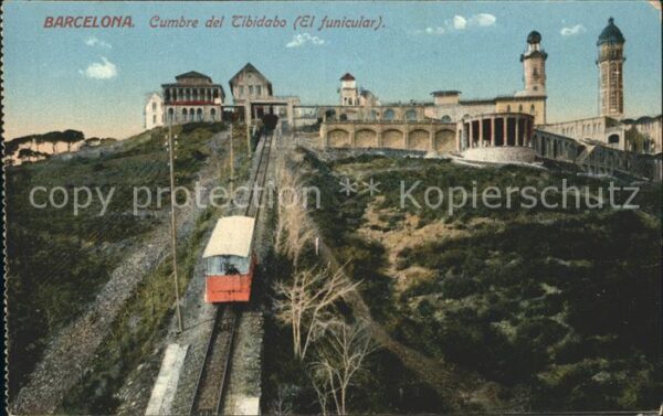 Zahnradbahn Barcelona Cumbre del Tibidabo