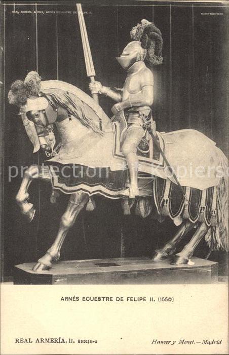 Rittertum Mittelalter Arnes Ecuestre de Felipe II. Hauser y M