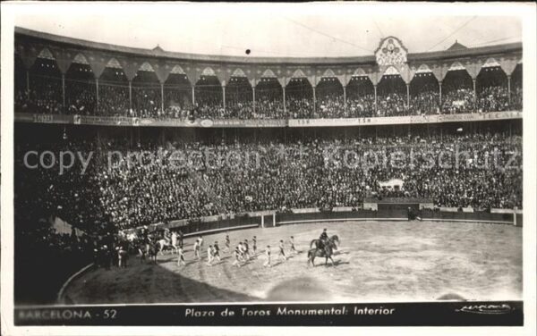 Stierkampf Barcelona Plaza de Toros Monumental Int