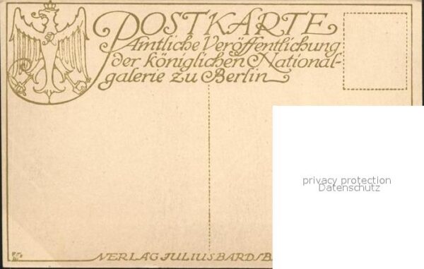 Kuenstlerkarte Alte Kuenstler Moritz von Schwind Die Rose – Bild 2