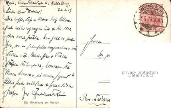 Hoffmann Heinrich Minneburg am Neckar Nr. 665 – Bild 2