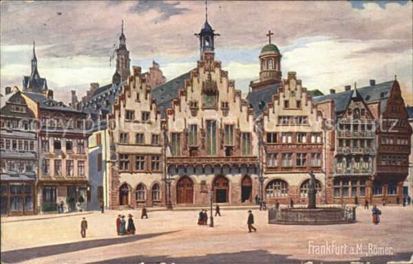 Verlag Wiedemann WIRO Nr. 2090 A Frankfurt am Main Römer