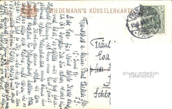 Verlag Wiedemann WIRO Nr. 2090 A Frankfurt am Main Römer – Bild 2