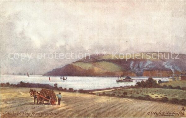 Verlag Tucks Aquarette Nr. 6264 Sandown Bay Landwirt