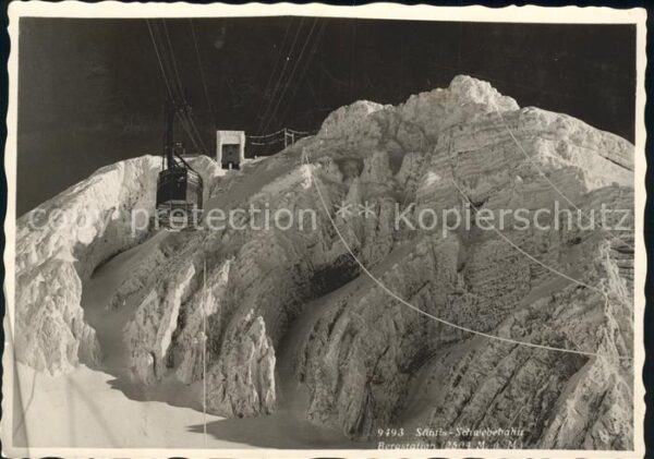 Seilbahn Säntis Bergstation