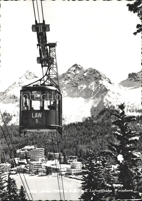 Seilbahn Weisshorn Arosa