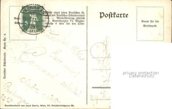 Verlag Schulverein Nr. 4 T. Welzl Muss i denn muss i denn zum – Bild 2