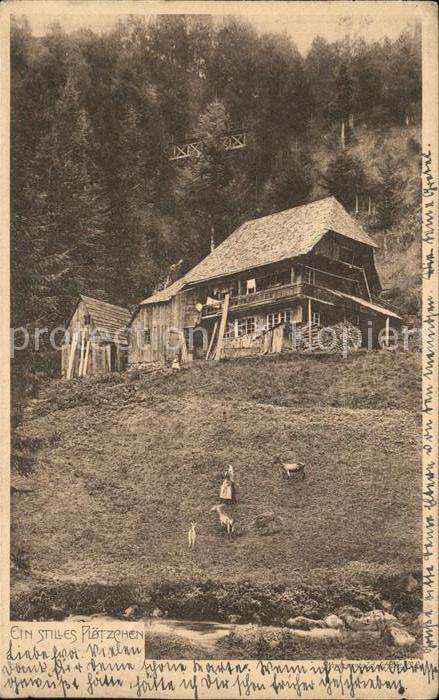 Verlag Elchlepp Nr. Ein stilles Plätzchen Schwarzwaldhaus