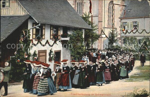 Trachten Schwarzwald Trachtenfestzug
