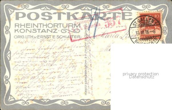 Schlatter E.E. Rheintorturm Konstanz – Bild 2