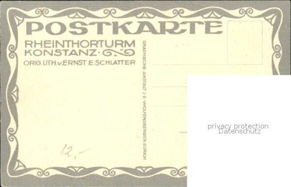 Schlatter E.E. Rheintorturm Konstanz – Bild 2
