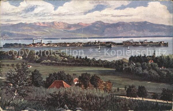 Verlag WIRO Wiedemann Nr. 2367 F Lindau-Bodensee