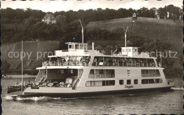 Faehre Ferry Bac Traghetto-- Bodensee-Fährschiff Linzgau