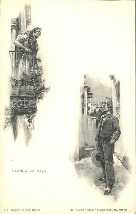 Verlag Hauser Y Menet Nr. 541 Pelando la Pava