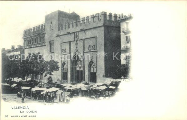 Verlag Hauser Y Menet Nr. 80 Valencia La Lonja