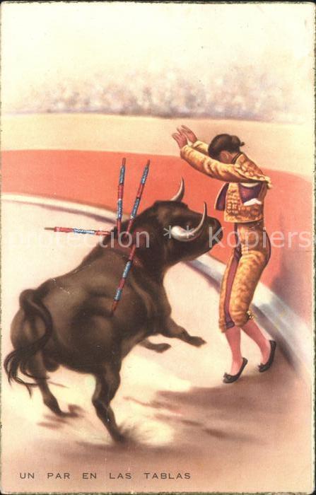 Stierkampf Un par en las Tablas Banderillero