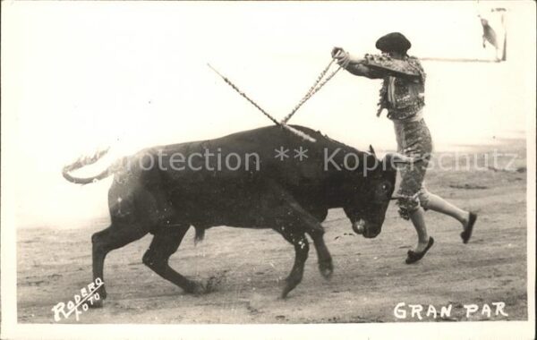 Stierkampf Gran Par Foto-Rodero Banderillero
