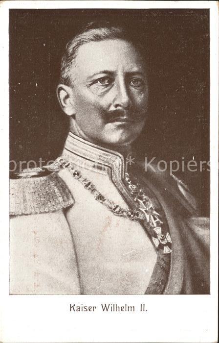 Wilhelm II Spendenkarte Deutsche Veteranen