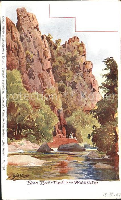 Biese Carl Karl Bodethal beim Waldkater Nr. 124