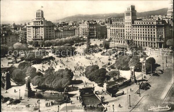 Barcelona Cataluna Plaza de Cataluna