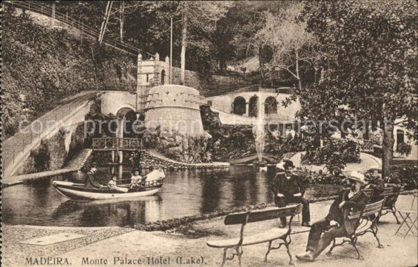 Madeira Portugal Monte Palace Hotel Lake