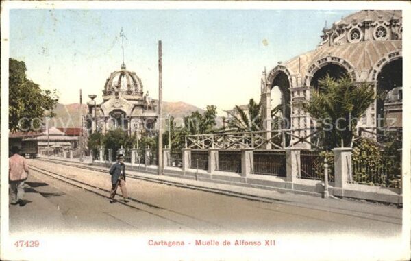 Cartagena Murcia Muelle de Alfonso XII