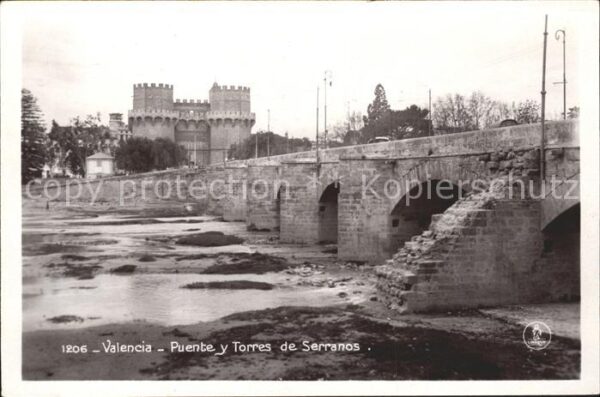 Valencia Valenciana Puente y Torres de Serranos