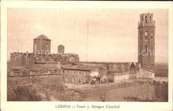 Lerida Torre y Antigua Catedral