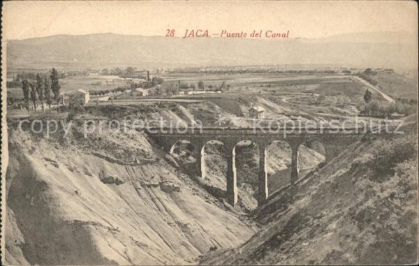 Jaca Spanien Puente del Canal