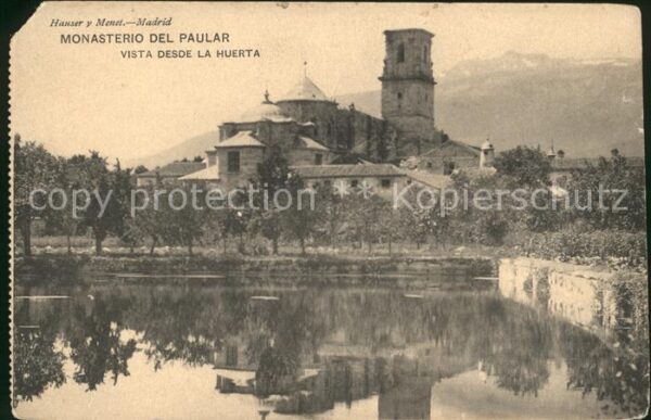 Madrid Spain Monasterio del Paular